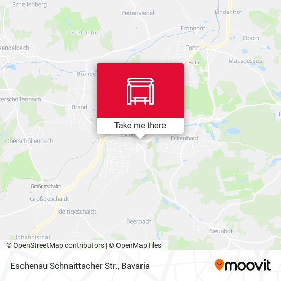 Eschenau Schnaittacher Str. map