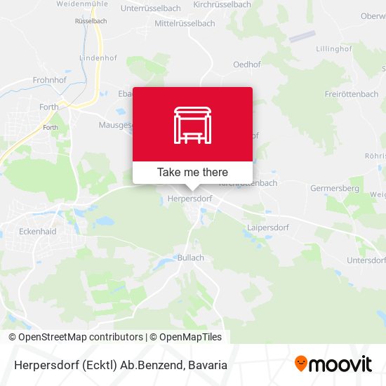 Herpersdorf (Ecktl) Ab.Benzend map
