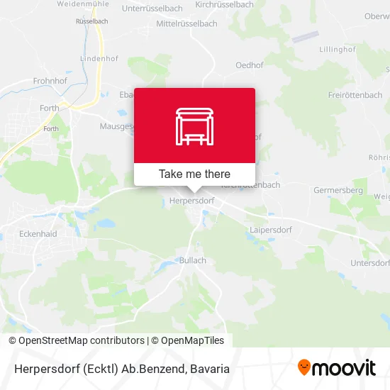 Карта Herpersdorf (Ecktl) Ab.Benzend
