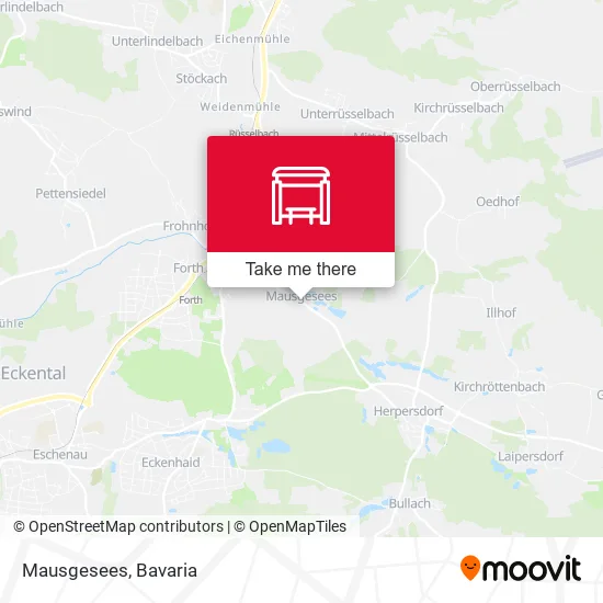 Карта Mausgesees