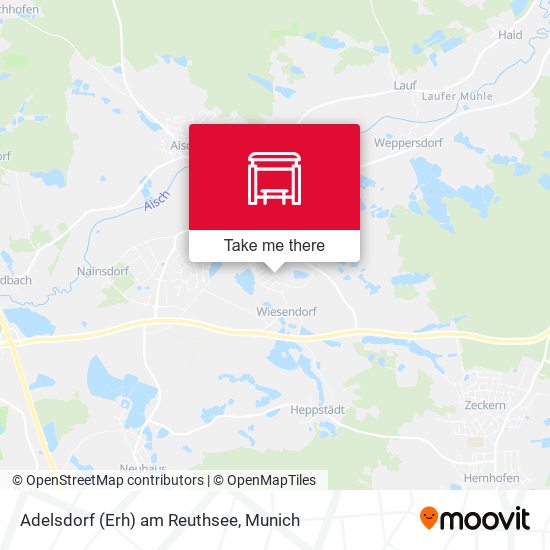 Adelsdorf (Erh) am Reuthsee map