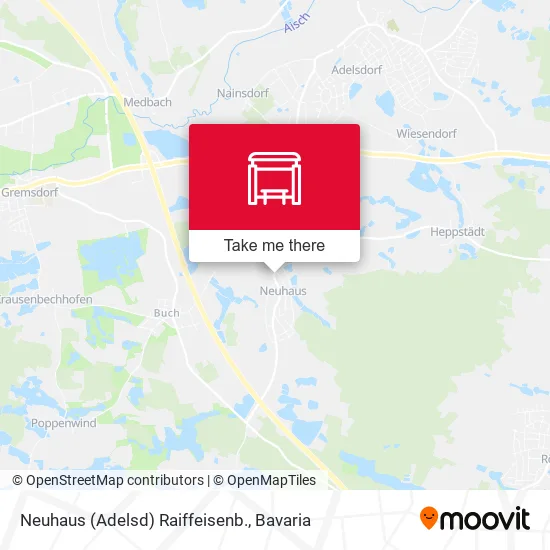 Карта Neuhaus (Adelsd) Raiffeisenb.