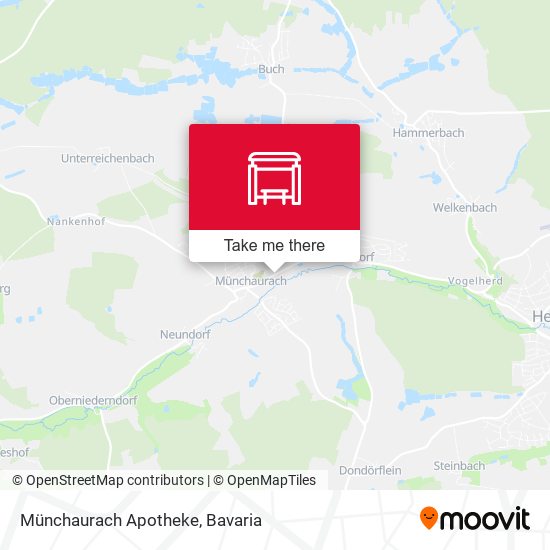 Münchaurach Apotheke map