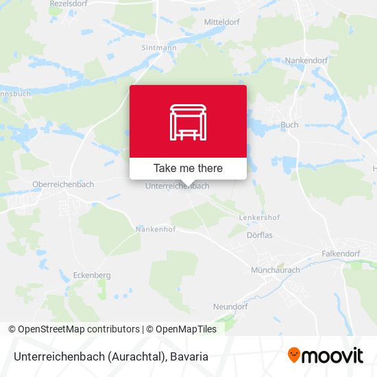 Unterreichenbach (Aurachtal) map