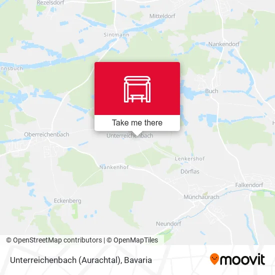 Карта Unterreichenbach (Aurachtal)