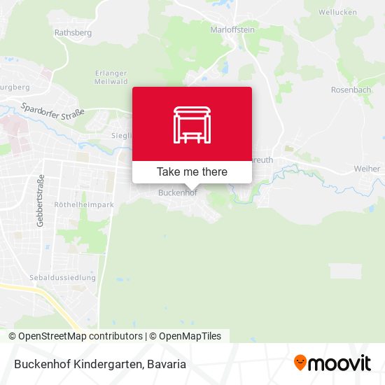 Buckenhof Kindergarten map