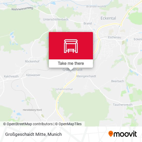 Карта Großgeschaidt Mitte