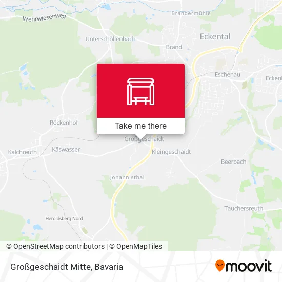Карта Großgeschaidt Mitte