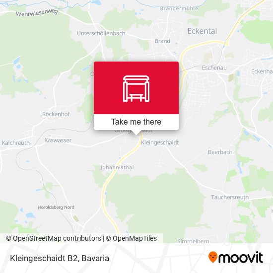 Карта Kleingeschaidt B2