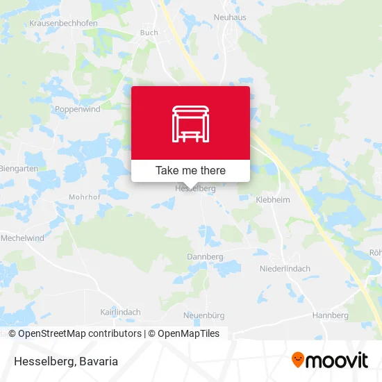 Карта Hesselberg