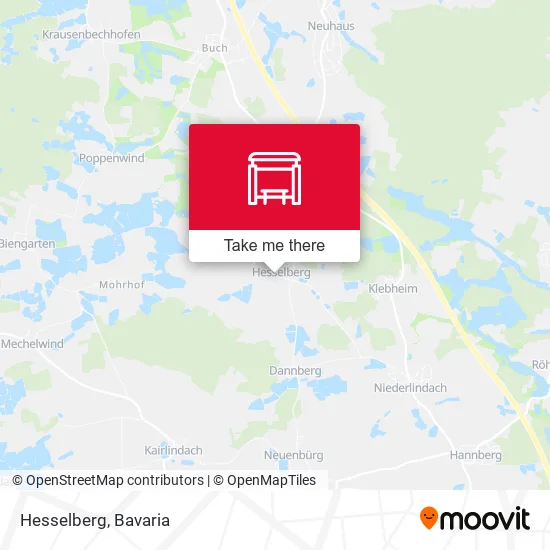 Карта Hesselberg