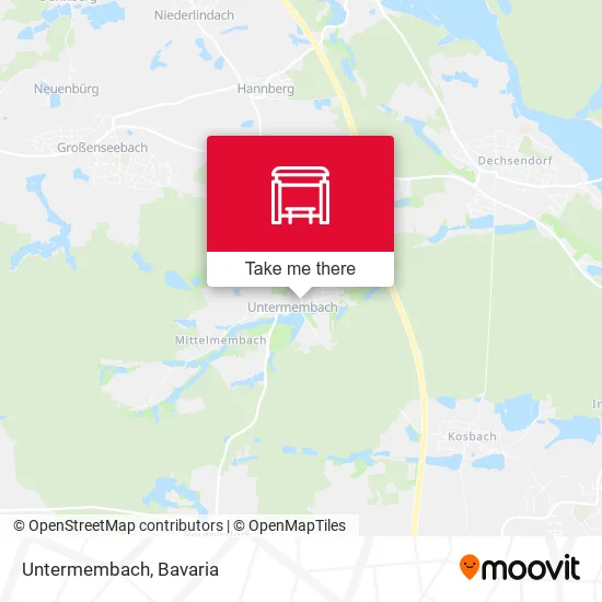 Карта Untermembach