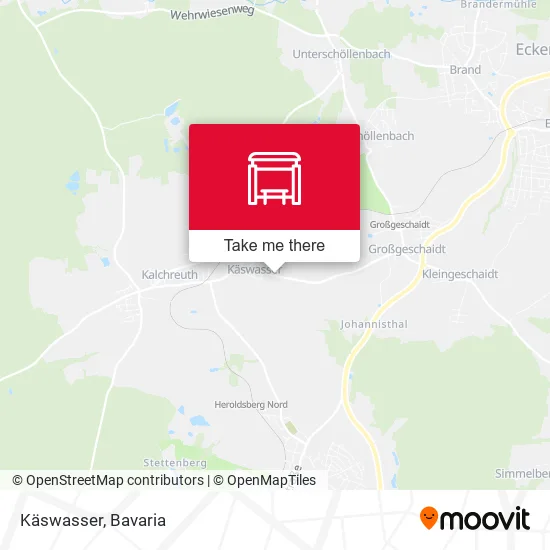 Карта Käswasser