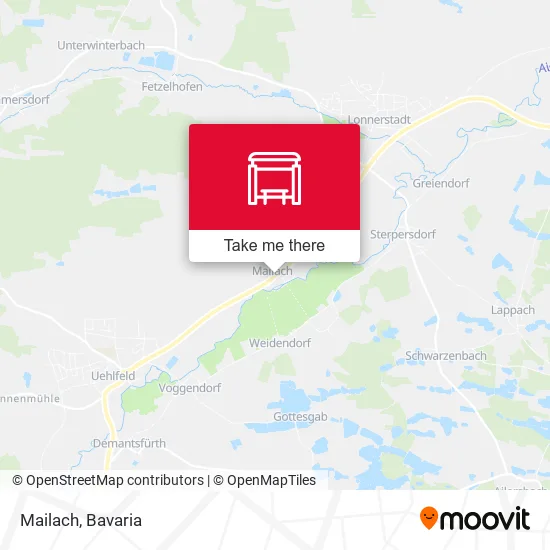 Карта Mailach