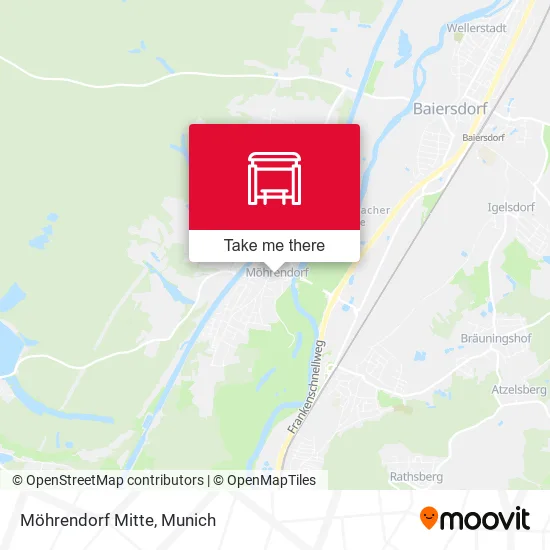 Карта Möhrendorf Mitte