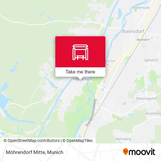 Карта Möhrendorf Mitte