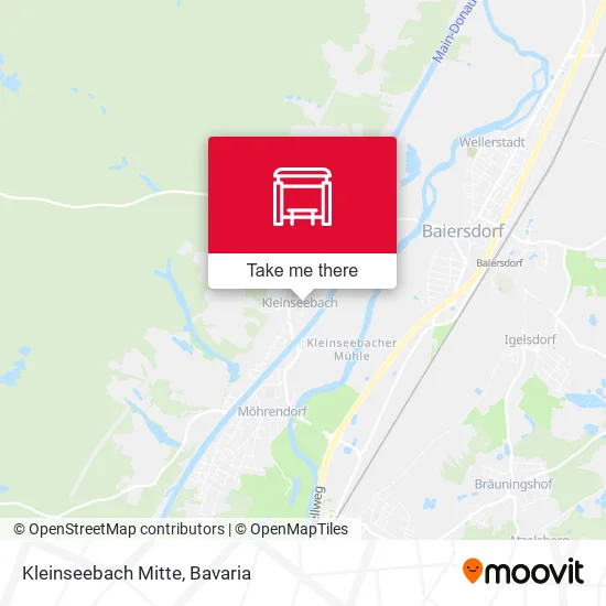 Карта Kleinseebach Mitte