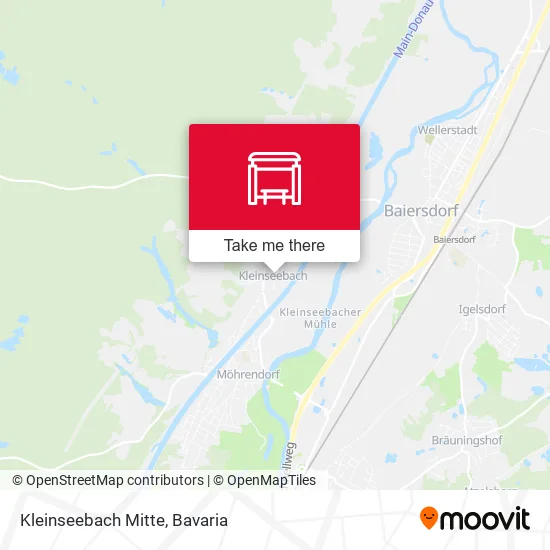 Карта Kleinseebach Mitte