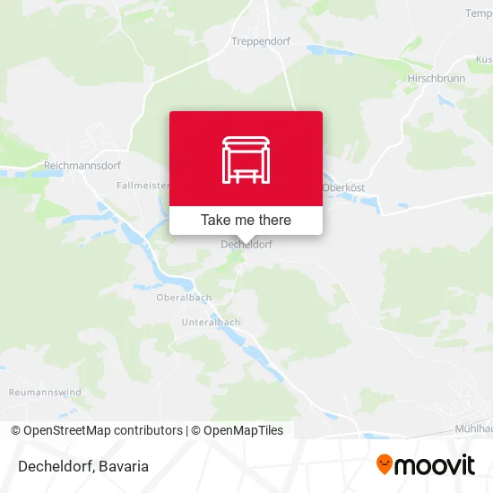 Карта Decheldorf