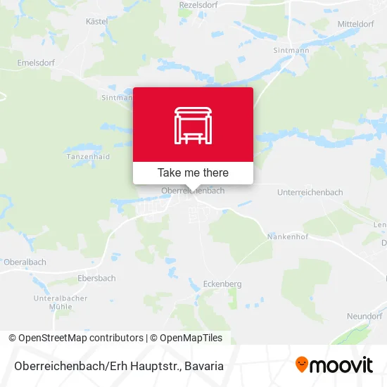 Карта Oberreichenbach/Erh Hauptstr.