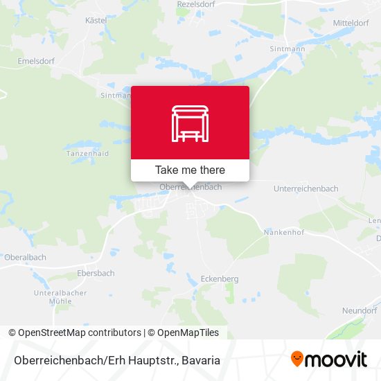 Oberreichenbach/Erh Hauptstr. map