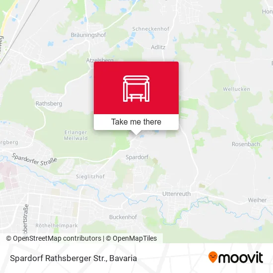 Карта Spardorf Rathsberger Str.
