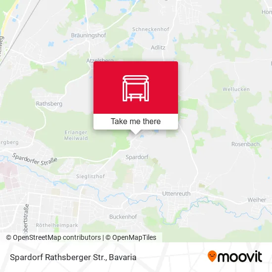 Карта Spardorf Rathsberger Str.