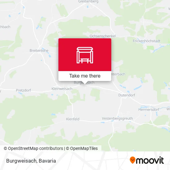 Карта Burgweisach