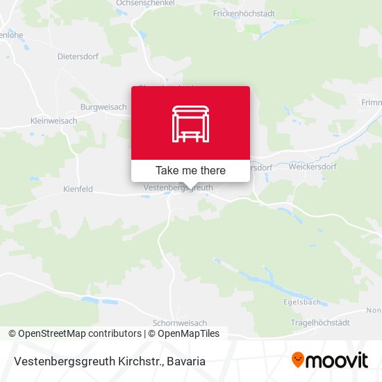 Vestenbergsgreuth Kirchstr. map