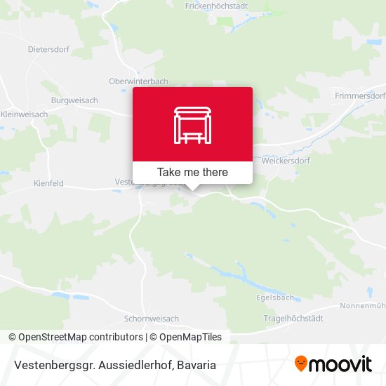 Vestenbergsgr. Aussiedlerhof map