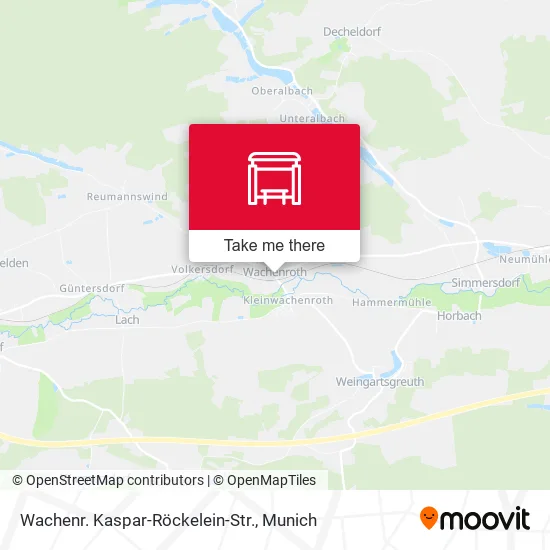 Карта Wachenr. Kaspar-Röckelein-Str.