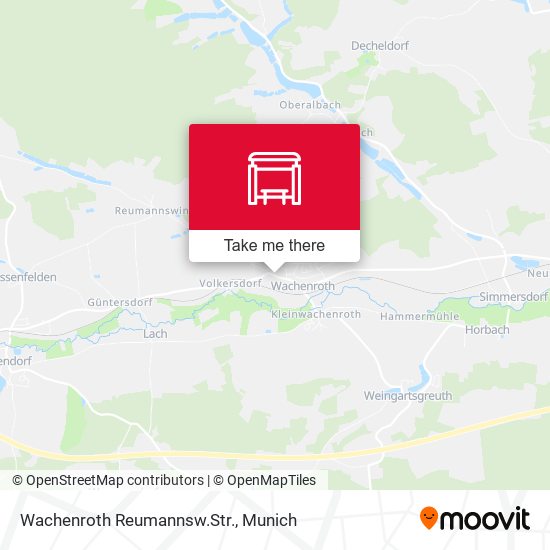 Wachenroth Reumannsw.Str. map