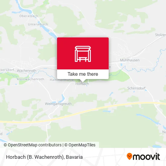Карта Horbach (B. Wachenroth)