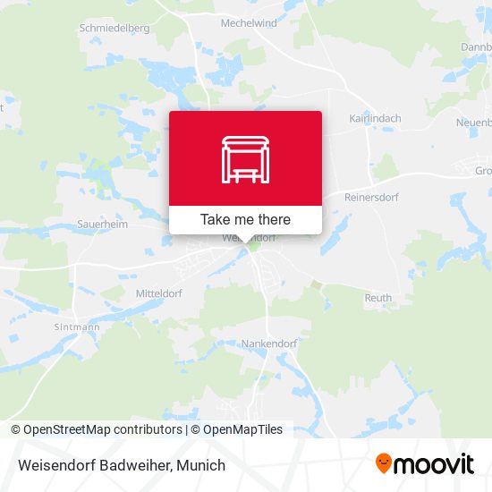 Карта Weisendorf Badweiher
