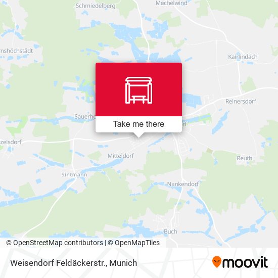 Weisendorf Feldäckerstr. map