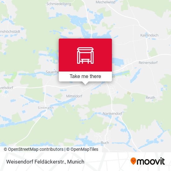 Weisendorf Feldäckerstr. map