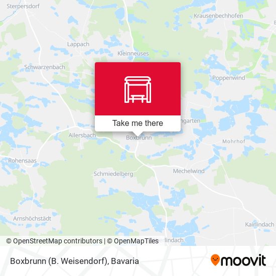 Карта Boxbrunn (B. Weisendorf)