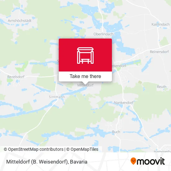 Карта Mitteldorf (B. Weisendorf)