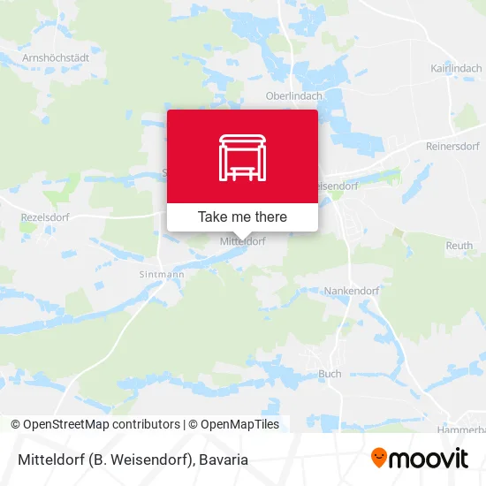 Карта Mitteldorf (B. Weisendorf)