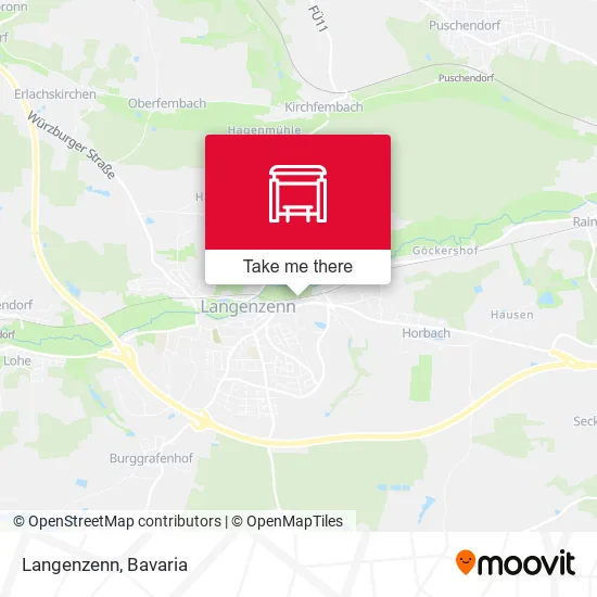 Карта Langenzenn