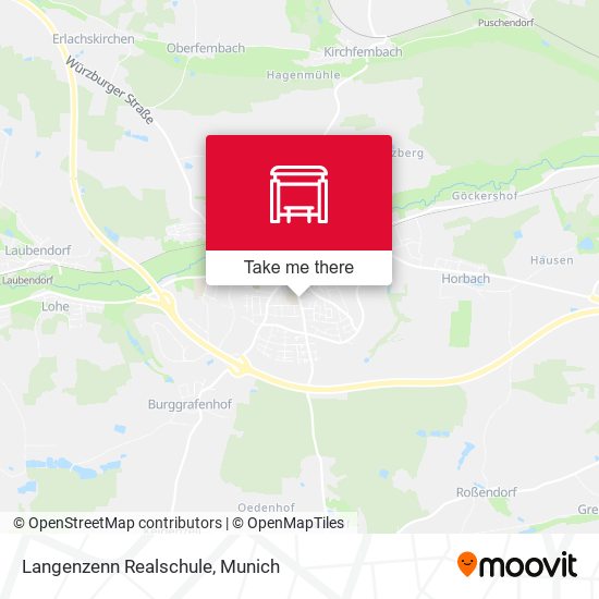 Карта Langenzenn Realschule
