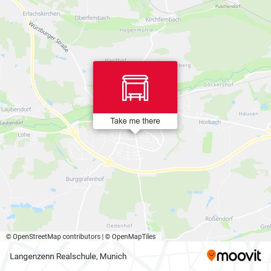 Карта Langenzenn Realschule