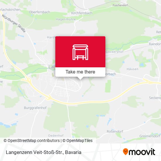 Langenzenn Veit-Stoß-Str. map