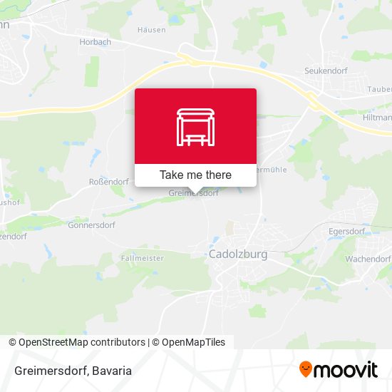 Карта Greimersdorf