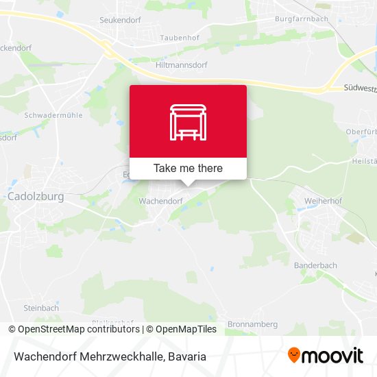Wachendorf Mehrzweckhalle map