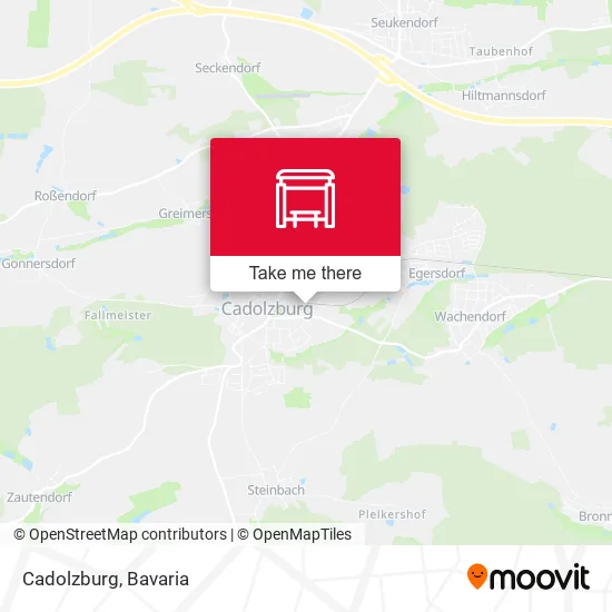 Карта Cadolzburg