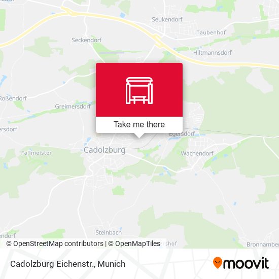 Карта Cadolzburg Eichenstr.