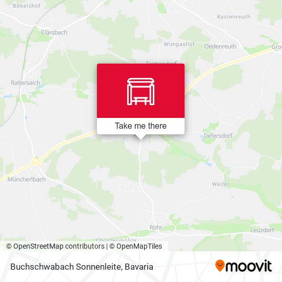 Buchschwabach Sonnenleite map