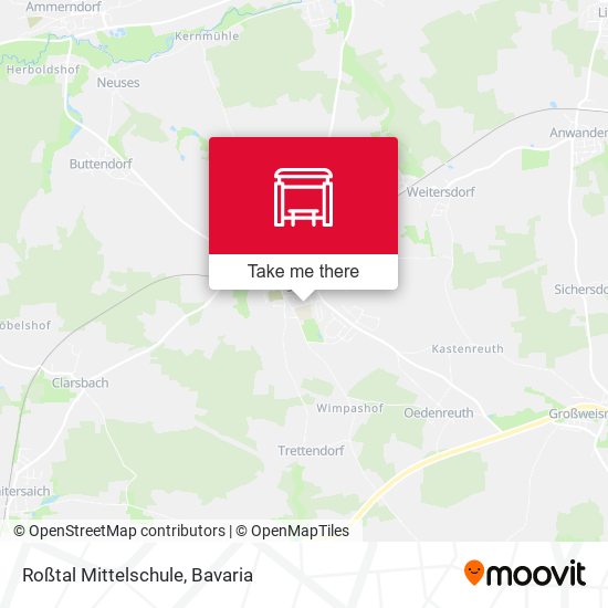 Roßtal Mittelschule map