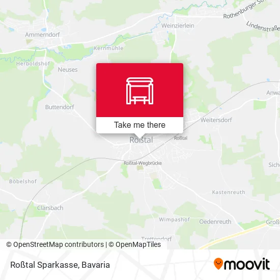 Карта Roßtal Sparkasse
